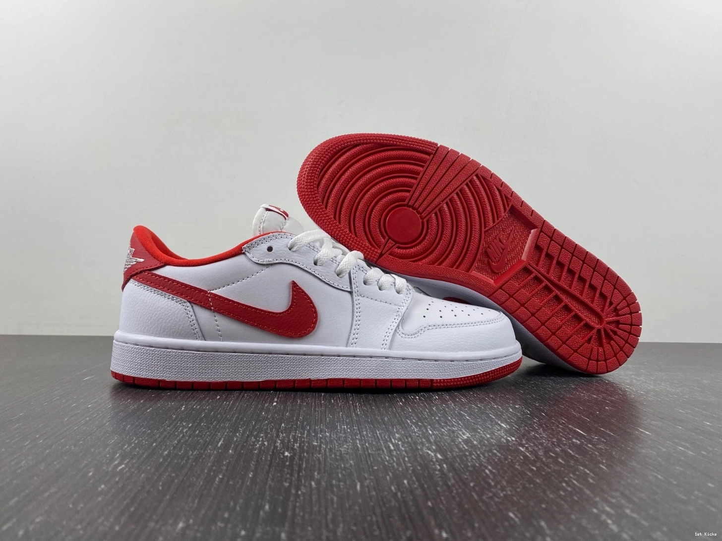 CZ0790-161 OG Low Air 1 Red University Jordan 0411